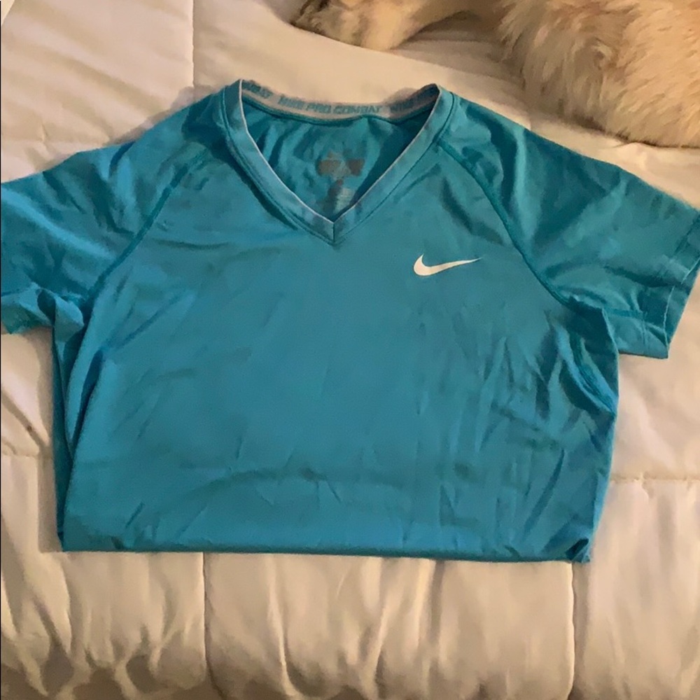 Nike Pro Combat Dri Fit Workout Shirt